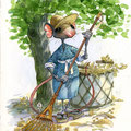 La récolte du tilleul ( VENDU )