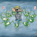Un coup de ballet dans l'eau.