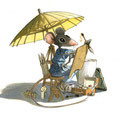 Parasol jaune ( VENDU )