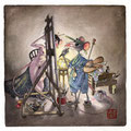 Un curieux modèle ( en vente en galerie )