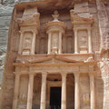 Petra, eine einmalige Sehenswürdigkeit in Jordanien aus längst vergangenen Epochen und Kulturen.