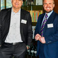 Der Obmann der Kellerei Meran, Kaspar Platzer, und der Kellermeister Stefan Kapfinger begrüßten die zahlreichen Besucher.
