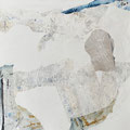Körper, Acryl, Collage, 70x70cm, 2022/020
