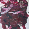 magenta, Acryl auf Leinwand, 100x100cm, 2023