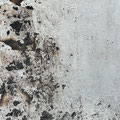 verbrannt III, Acryl, Asche, 60x50cm, 2023/002, verkauft