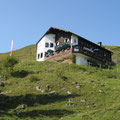 Das Spitzsteinhaus in 1.252m Höhe
