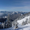 Blick auf Zillertaler Alpen
