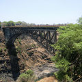 Brücke über den Sambesi zwischen Sambia und Simbabwe