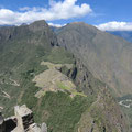 Machu Picchu vom Huayna Picchu aus