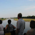 Blick auf die Silhuouette von Dresden