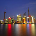 Panorama Pǔdōng New Area with Huangpu River [Shànghǎi - China]