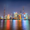 Panorama Pǔdōng New Area with Huangpu River [Shànghǎi - China]