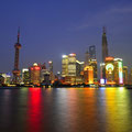 Panorama Pǔdōng New Area with Huangpu River [Shànghǎi - China]