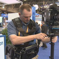 Am Stand von Glidecam auf der NAB 2008 in Las Vegas