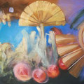 futilidad, acrilico sobre lienzo, 200cm x 90cm