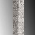 Kunststeinsäule M-340 Winkel Tallada grau   -   2,85 x 0,4 x 0,4 m (L x B x T)