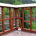 offene Sitzeckenwand