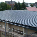 Neueindeckung mit Trapezblech