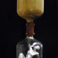 Theme: Mass movement: Title: Time pressure. Mixed media. 1999