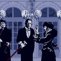 Mörderische Dinnerparty, Kunde: Blaubart Verlag, Website, www.akiroell.de