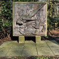 Ostfriedhof Dortmund, Grabmal Bernhard Hoetger (1874-1949), Bildhauer. Seine Urne wurde 1969 von der Schweiz nach Dortmund überführt und hier beigesetzt
