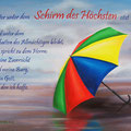 Schirm des Höchsten - Öl auf Leinwand