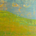 Atelier Then Acrylgemälde Erde Himmel Planeten Sterne