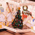 クリスマスカードを開いたらッ…小さきいのちたちが！！！きのさんのこの、あどけない幼子作画もう～愛しすぎて……フードに収まるメと首元締まってるイヅモ本当に愛い……みんな愛い…隅々まで愛い……