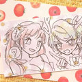 ゆみはるちゃん画門番♡メアリードウに振り回されるジェシカズラの構図たまらねえよ…！二人とも、面が可愛すぎる！！