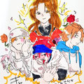 おとしぶたさん画初恋キラーひなこみち！ねえこのひなこみち本当にかわいいかっこいい大好きです…男衆の狂い様もツボすぎます