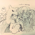 ミケ丸シイカドクターでハロウィン～！コスチュームが似合いすぎてる！！かいの氏絵柄がキュートすぎる！