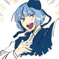 かいの氏画シイカー！！人気投票期間に描いてくださったと！！顔面が非常にカワイイ😢応援の意と愛が嬉しすぎる～