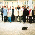 Sigutėnų grožio puoselėtojai Rundalės pilyje2008m.