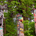 Totem Poles im Stanley Park, Vancouver