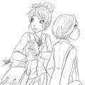 Alice and her friend Meredith! 