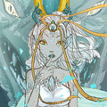 The mysterious dragon lady. She's a sort of spirit and an antagonist. 