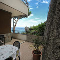 Casa Naiade terrace with spectacular sea view