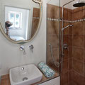 Casa Lumina, studio bathroom with shower