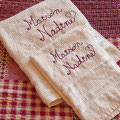 Maisone Nadine: customized towels