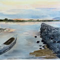 2018.IJssel bij Zwolle 30x40