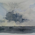 2017.Wolkenlucht boven Terschelling(1) 18x24