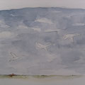 2011.Ganzenvlucht 30x40