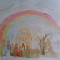 2010. Onder de Regenboog 40x50