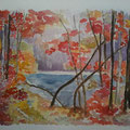 2013. Indian Summer in Canada (naar schilderij van Tom Tomson) 40x50  