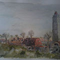 2014. De Brandaris op Terschelling 40x50