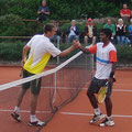 Turniersieger Steffen Dierauf und Finalist Vijay Sundar Prashanth