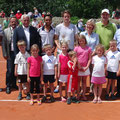 Gruppenbild Siegerehrung mit Turnierkinder