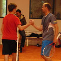 Dennis Bloemke (l.) und Christian Haupt nach dem Endspiel