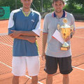 Finalist Philipp Marx (l.) und Turniersieger Sascha Hesse 