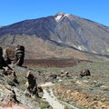 Roques de Garcia und Teide